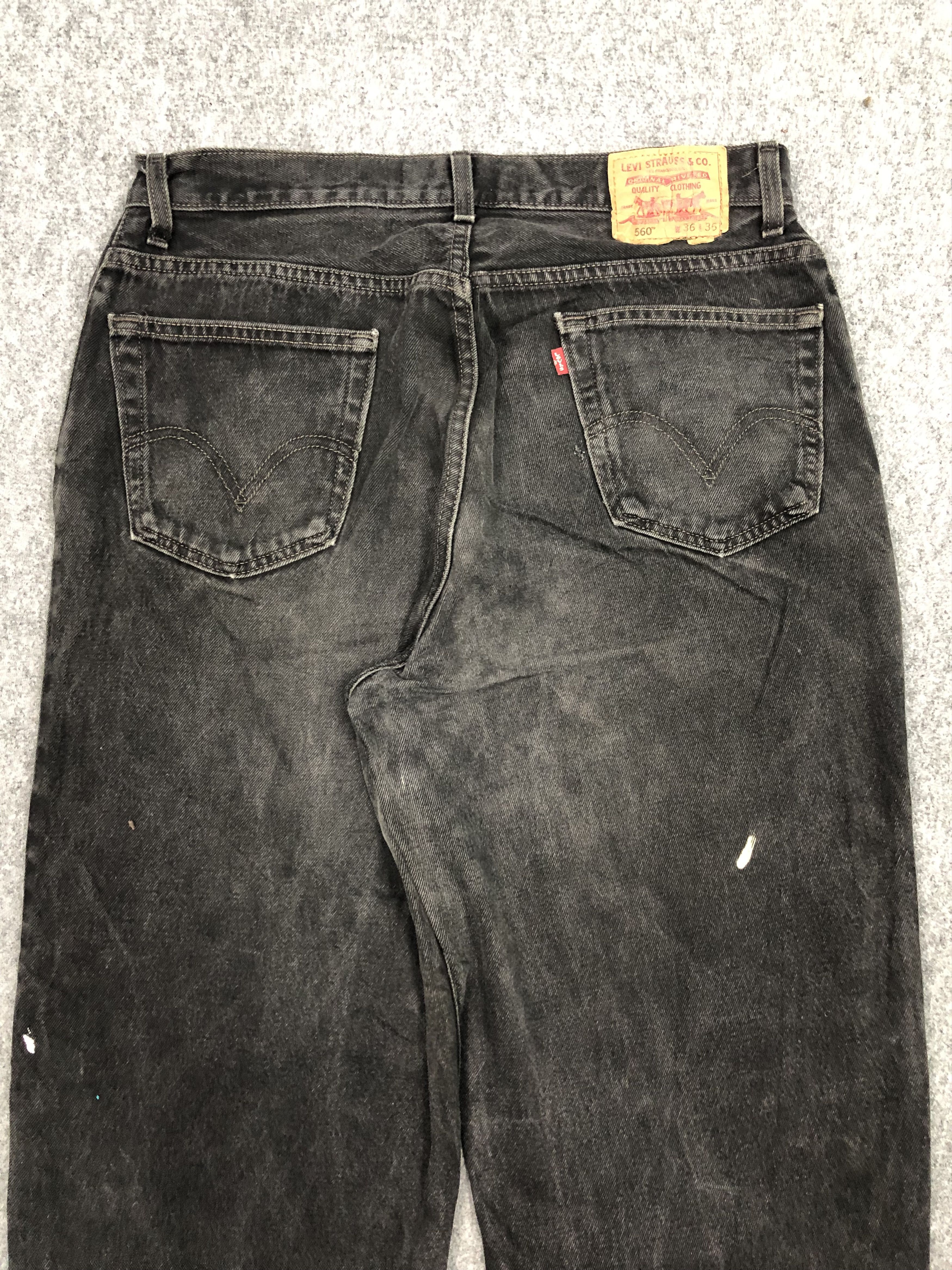 Levi's Vintage Levis 560 Comfort Fit Denim DP0285 Size US 36 / EU 52 - 4 Thumbnail