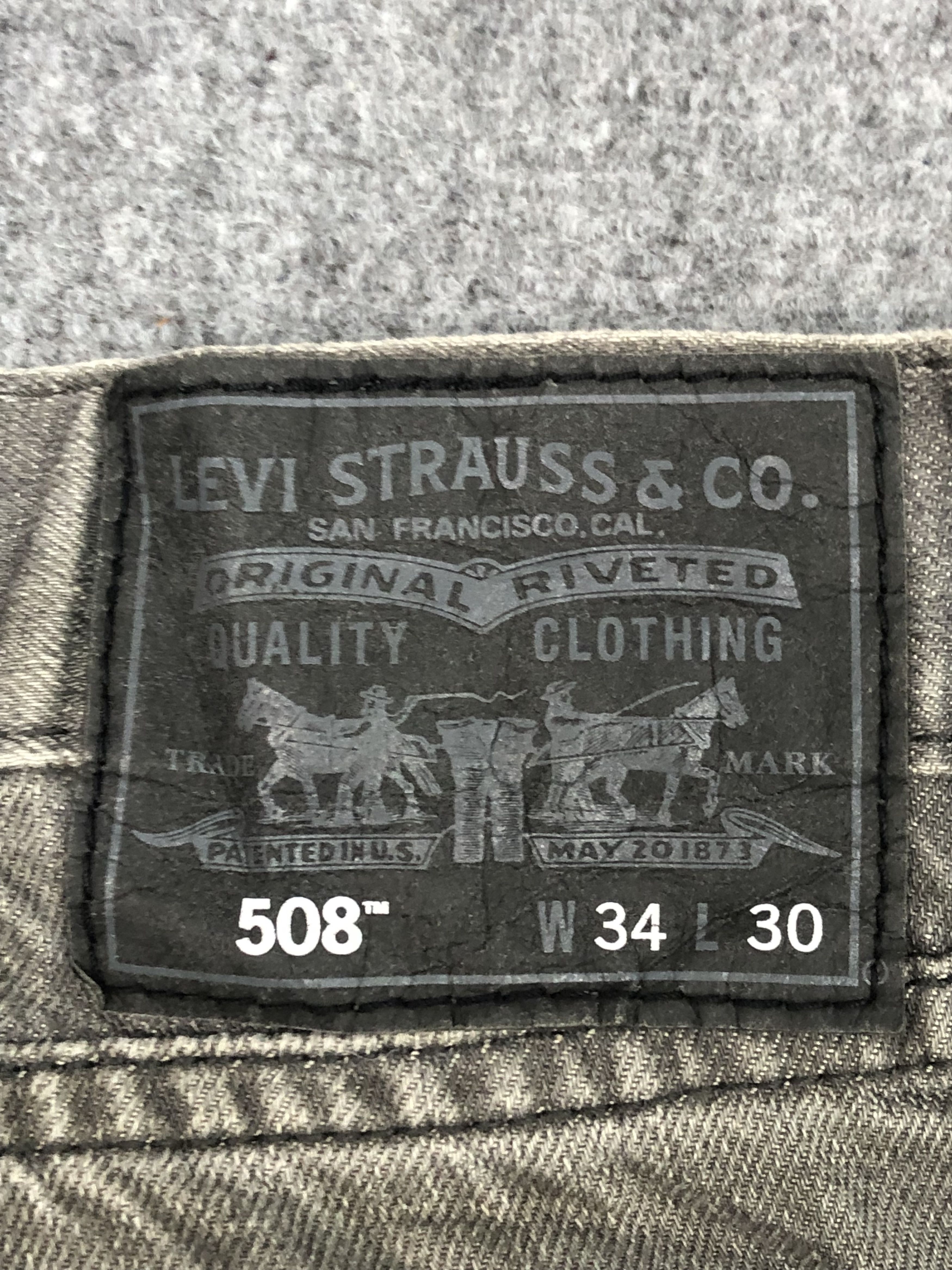 Levi's × Vintage Vintage Levis 508 Black Jeans DP0288 Size US 36 / EU 52 - 5 Thumbnail