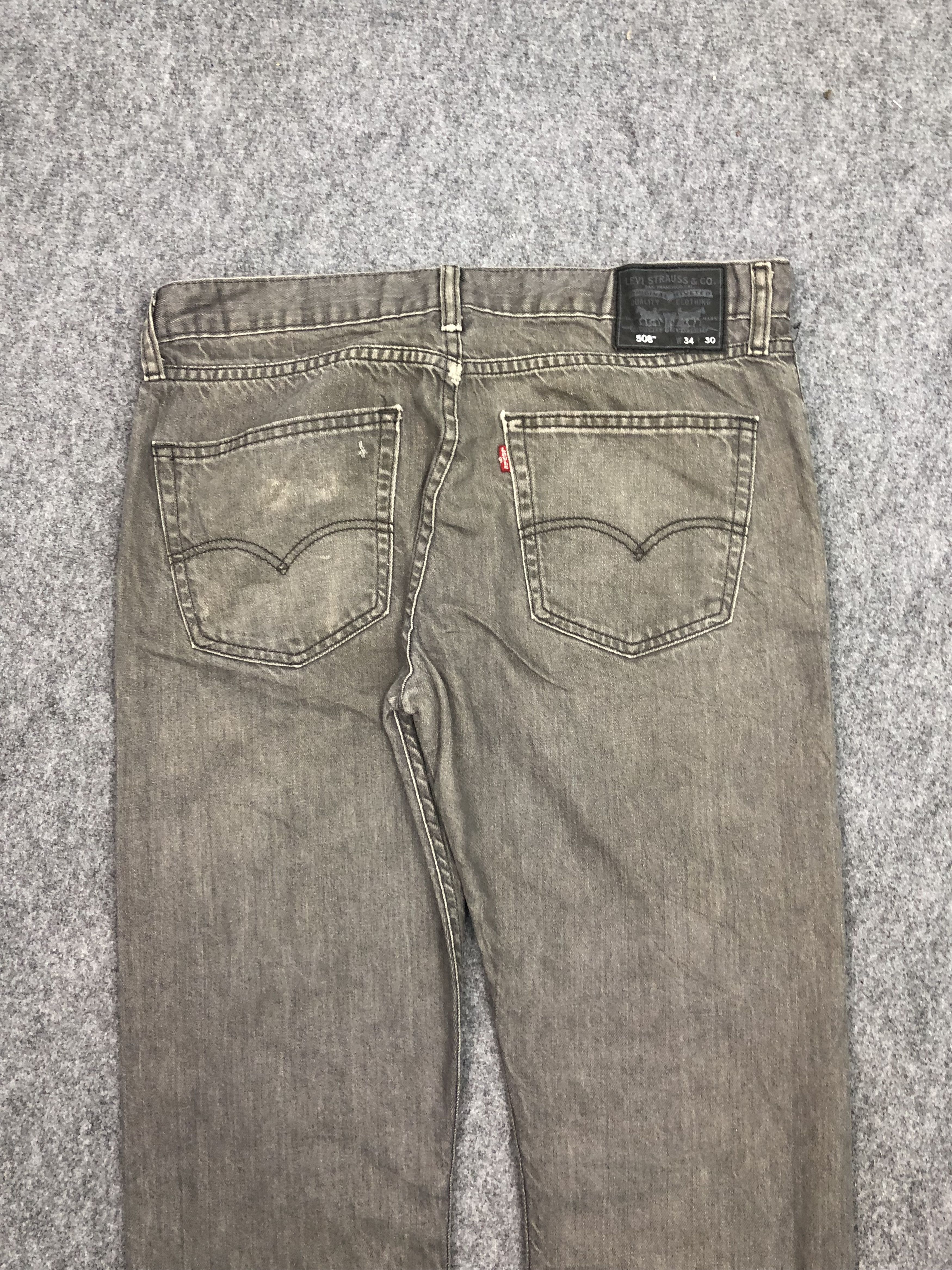 Levi's × Vintage Vintage Levis 508 Black Jeans DP0288 Size US 36 / EU 52 - 4 Thumbnail