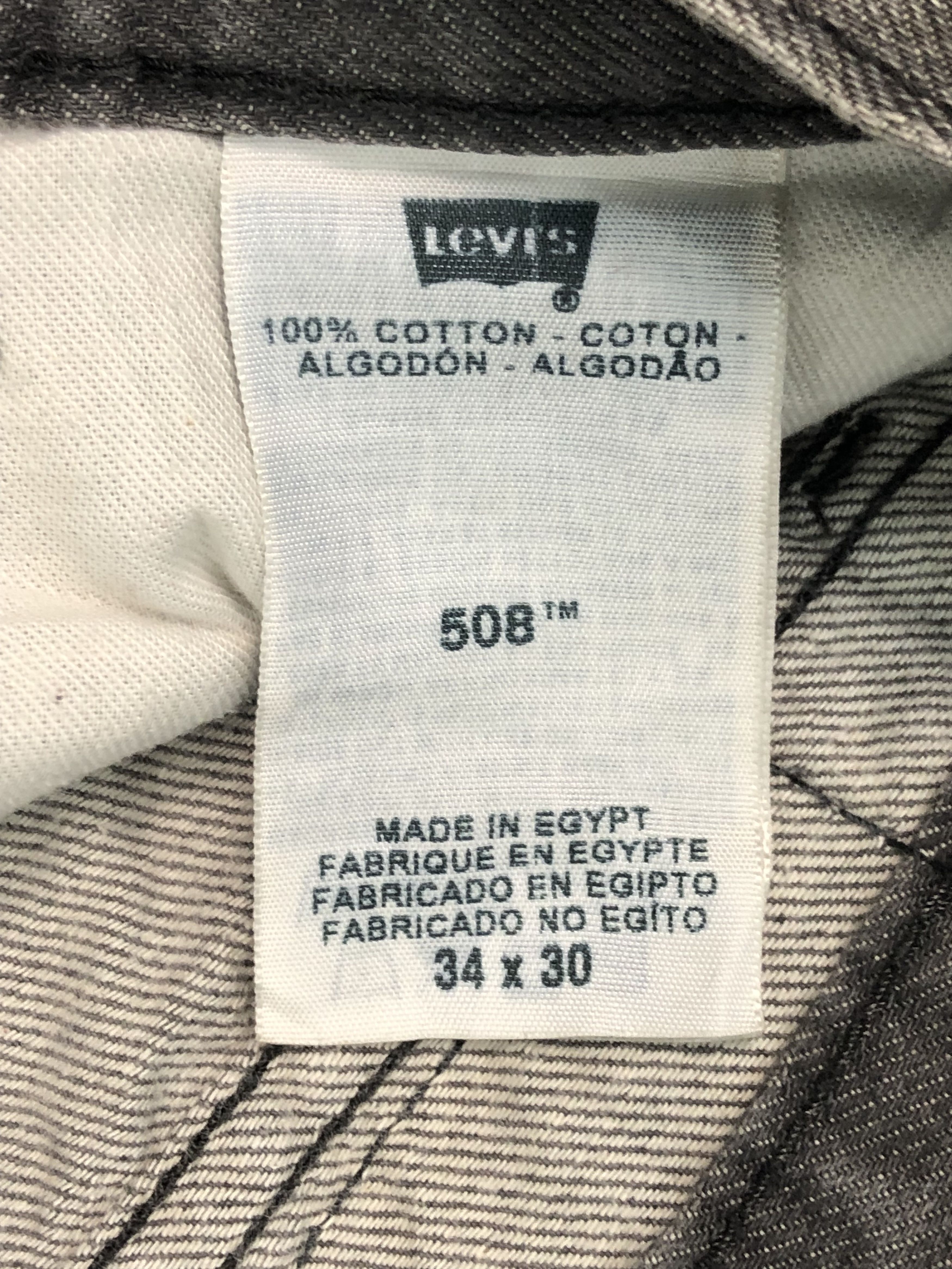 Levi's × Vintage Vintage Levis 508 Black Jeans DP0288 Size US 36 / EU 52 - 6 Thumbnail