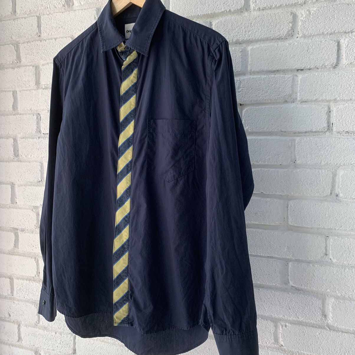 AW 10’s Original Fake Silk Placket Shirt