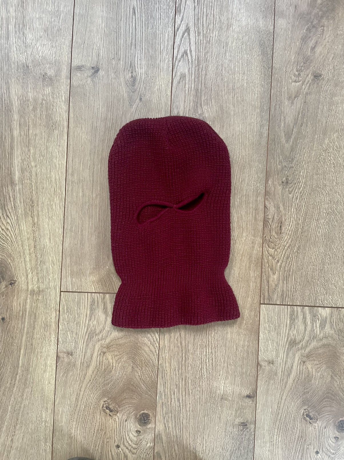 Vintage 90s Vintage 2-hole Neck Synch Ski Mask - Made in USA Size ONE SIZE - 6 Thumbnail