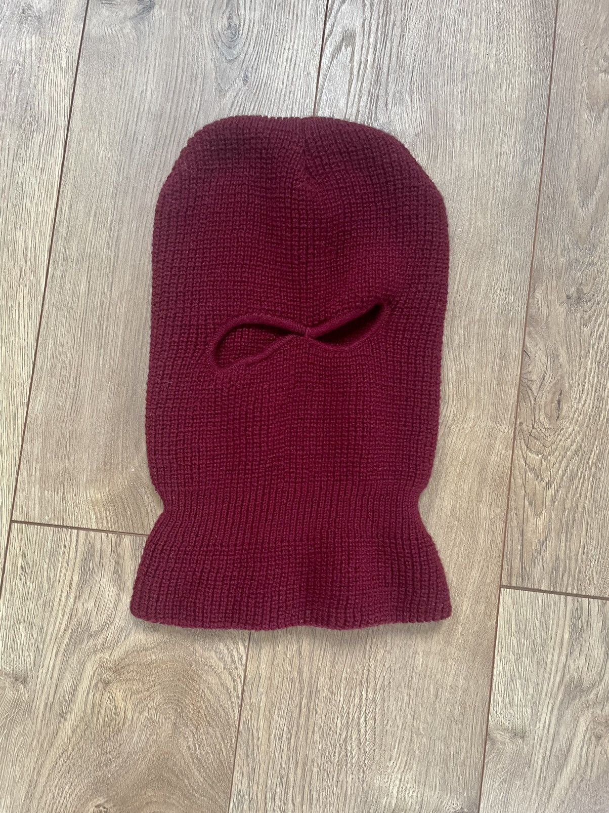 Vintage 90s Vintage 2-hole Neck Synch Ski Mask - Made in USA Size ONE SIZE - 3 Thumbnail