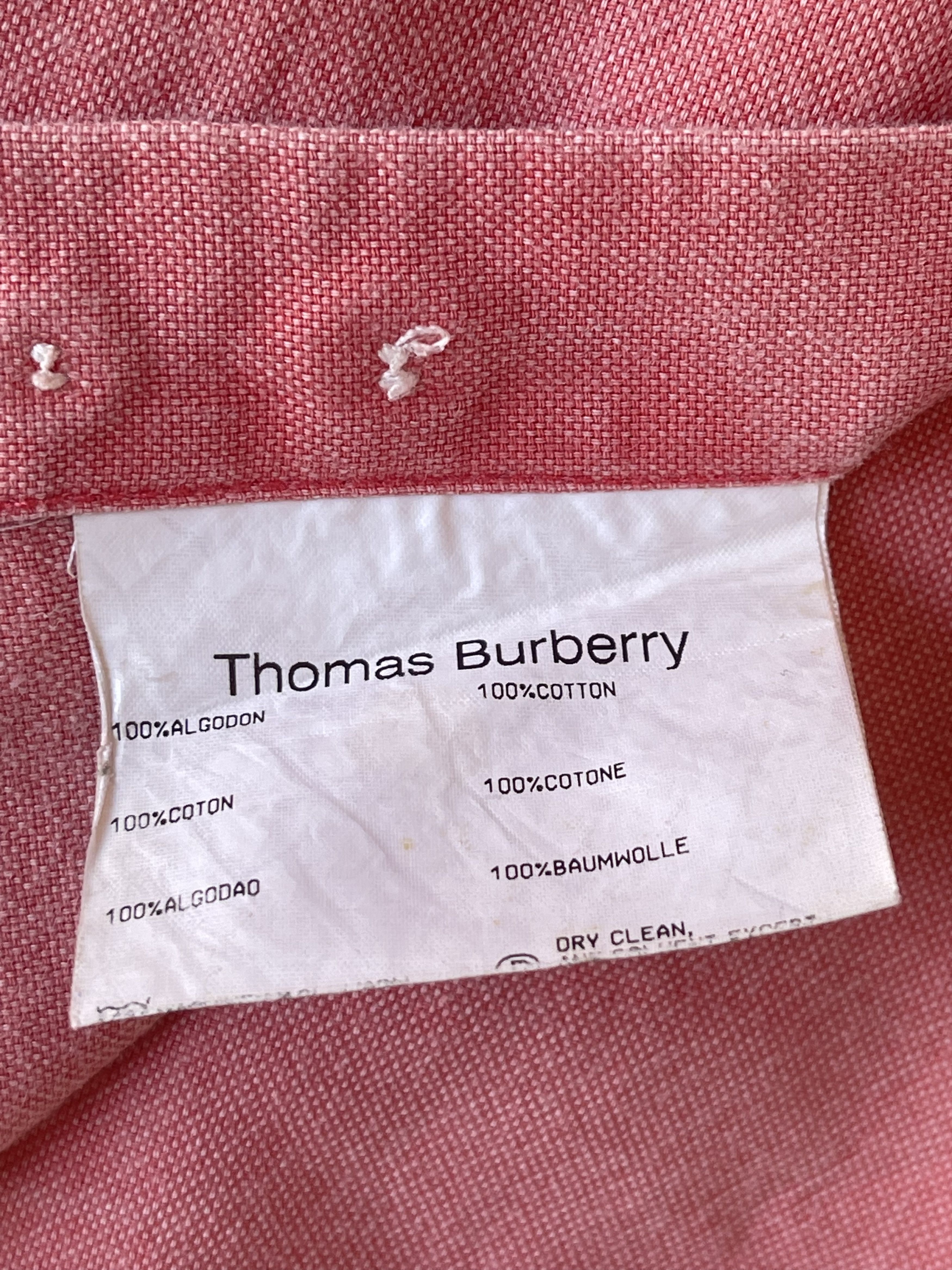 Burberry × Vintage Burberry TB vintage shirt long sleeve M Size US M / EU 48-50 / 2 - 5 Thumbnail