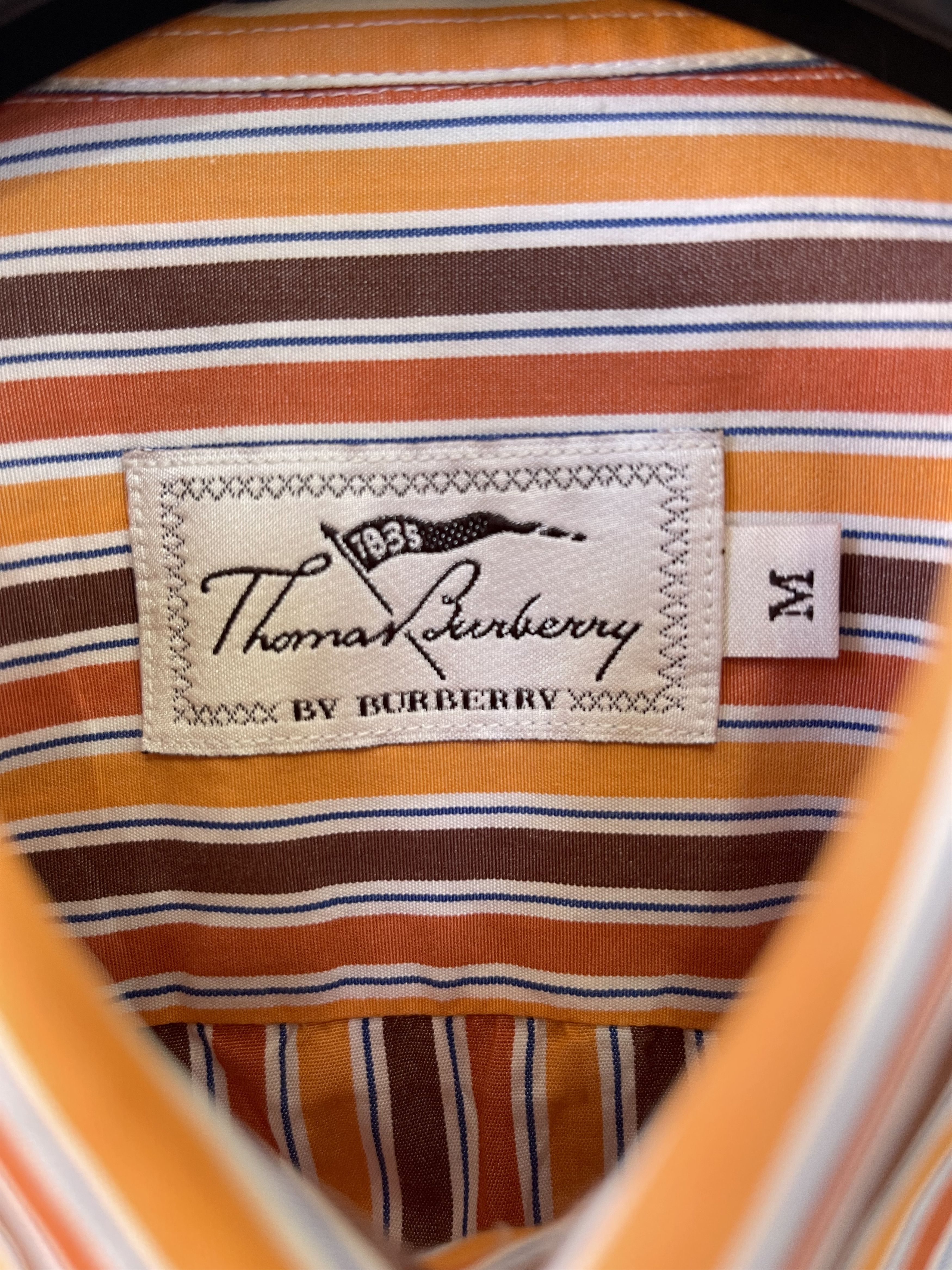 Burberry 🔥 Tb Burberry multicolored shirt size M Size US M / EU 48-50 / 2 - 7 Thumbnail