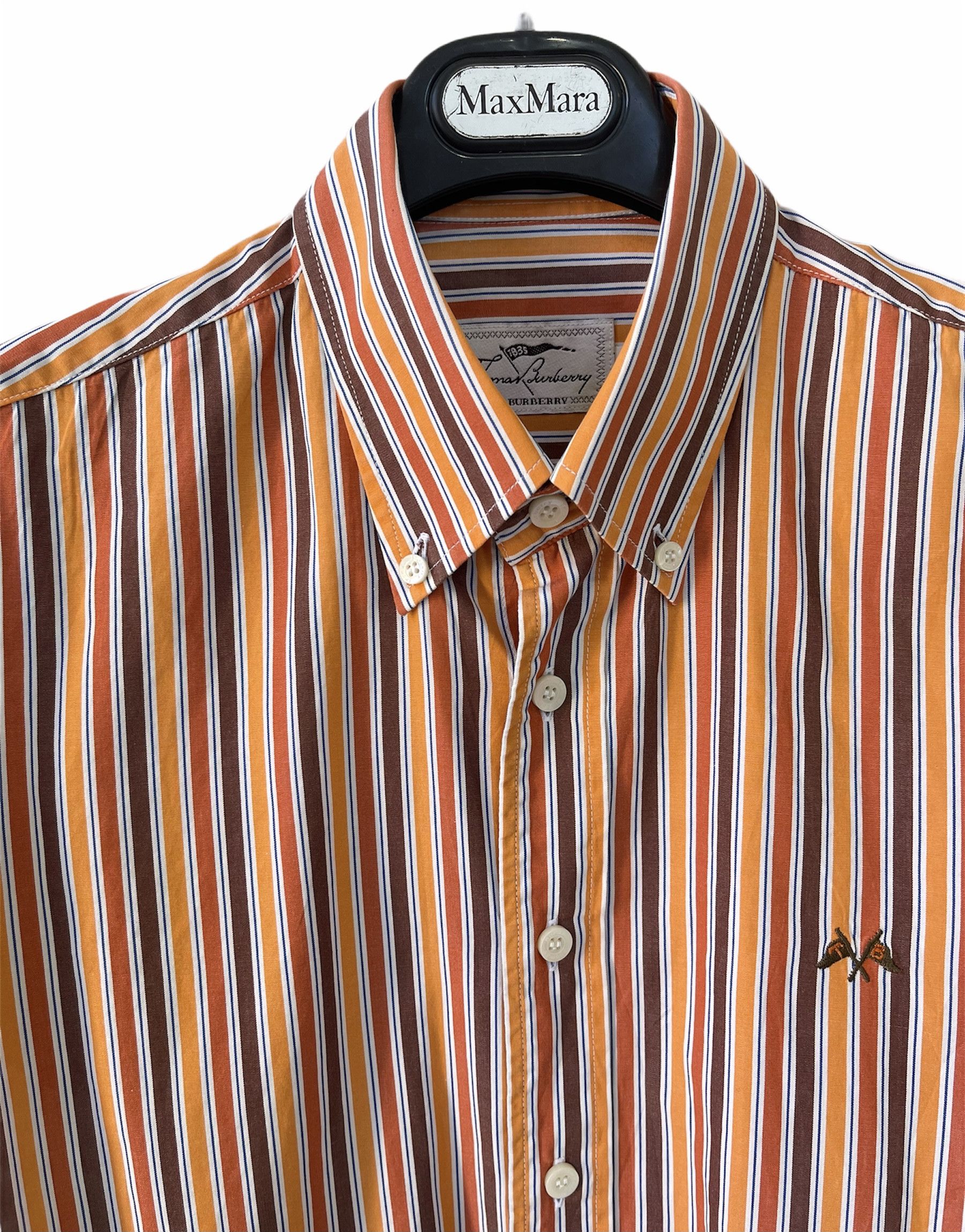 Burberry 🔥 Tb Burberry multicolored shirt size M Size US M / EU 48-50 / 2 - 2 Thumbnail