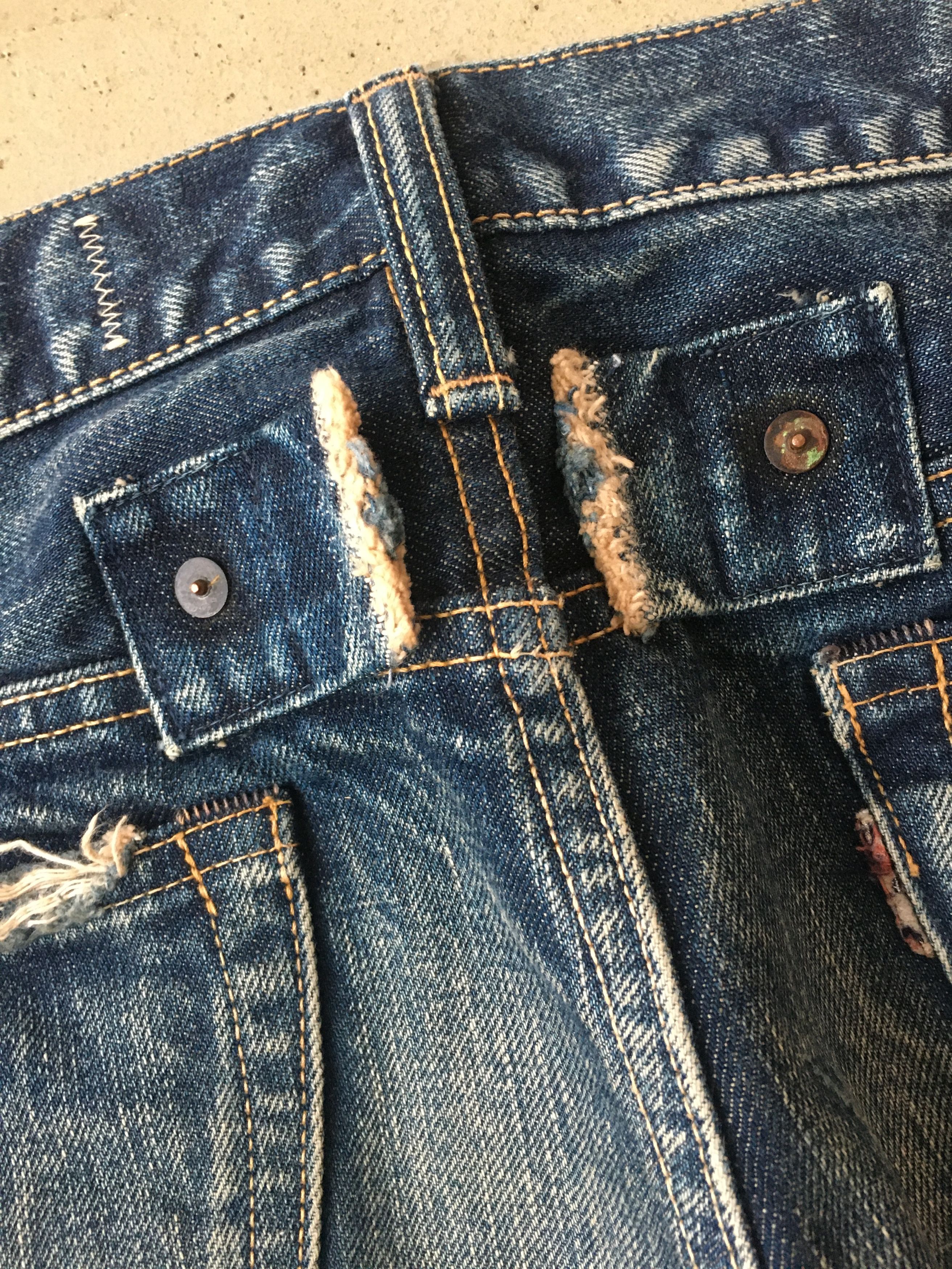 Kapital Kapital Kountry Patchwork Denim Jeans Size US 31 - 10 Thumbnail