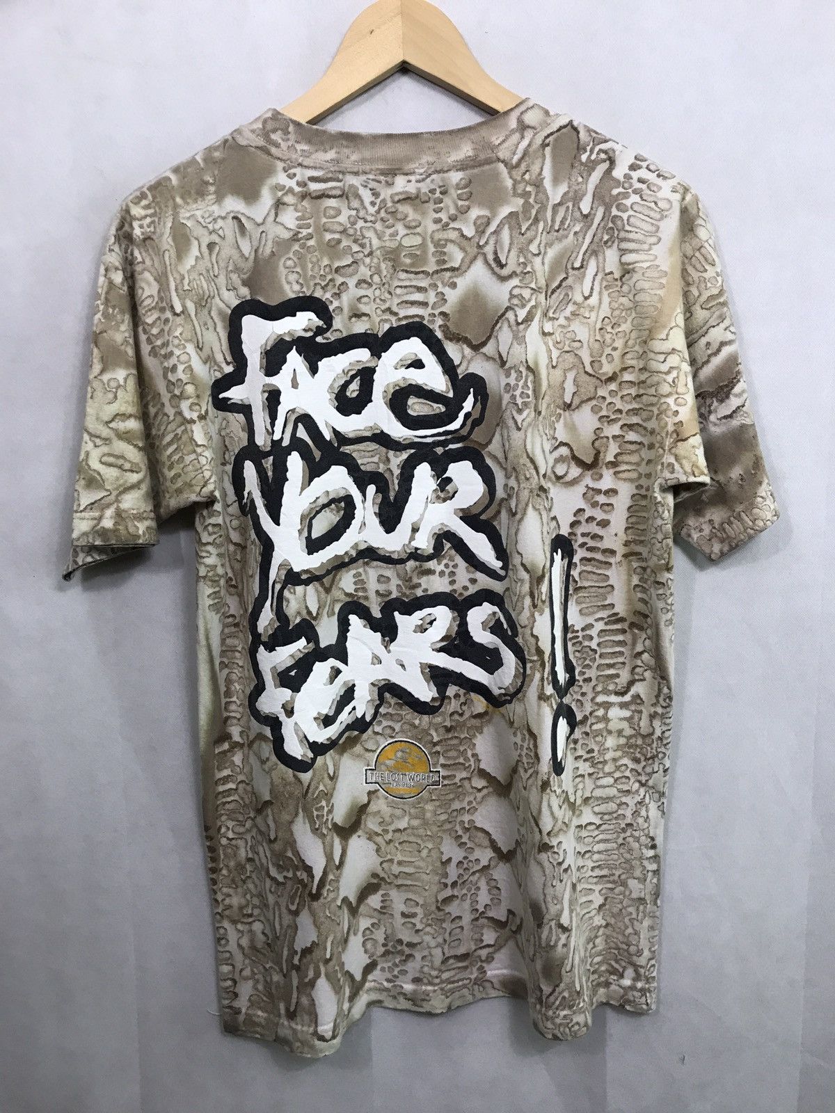 Vintage 🔊🔥FINAL DROP🔥💢RARE 90s VINTAGE THE LOST WOLRD JURASSIC Size US M / EU 48-50 / 2 - 2 Thumbnail