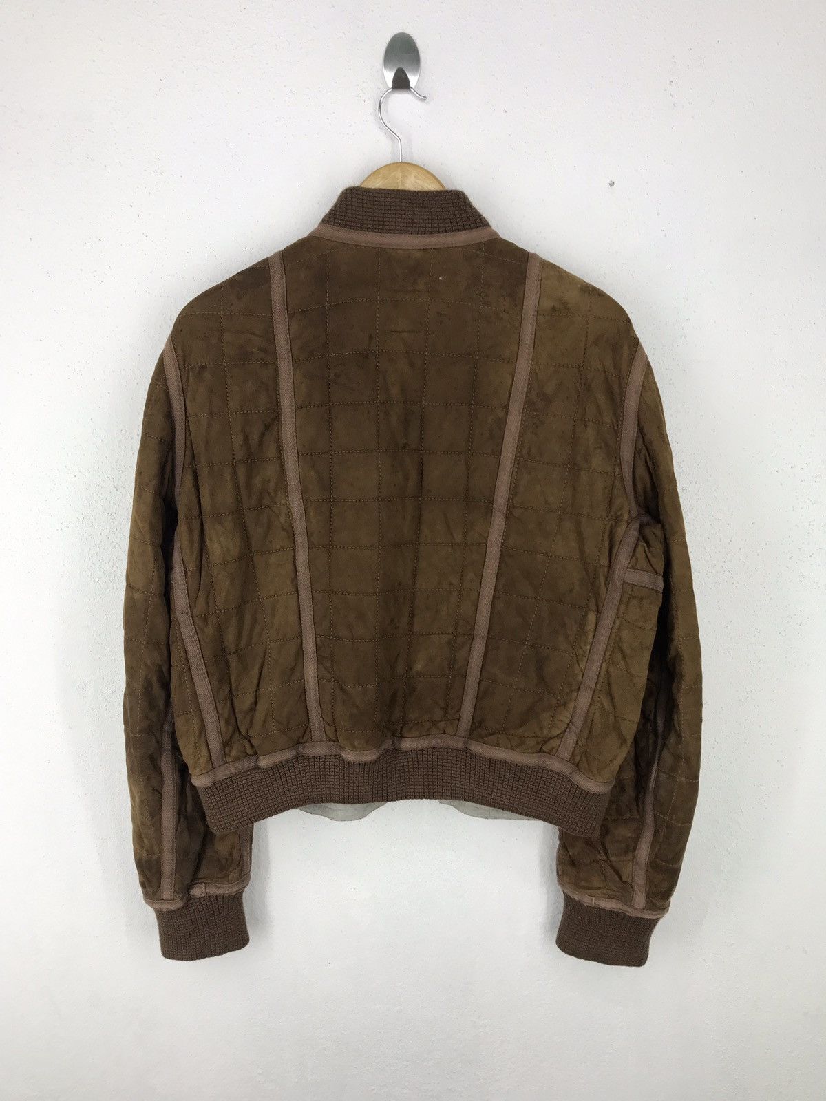 Branded Leather 🔊🔥FINAL DROP🔥Eq.w goat leather quilted jacket lampo Size US S / EU 44-46 / 1 - 4 Thumbnail