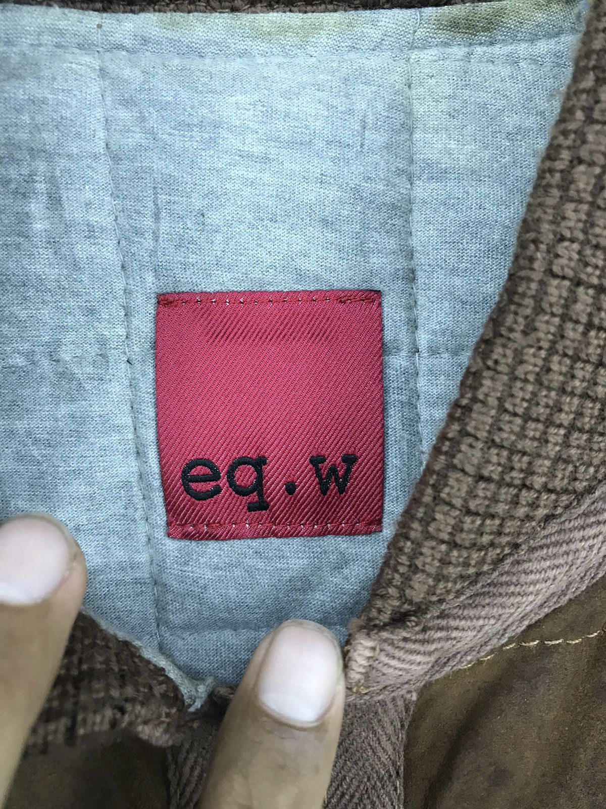 Branded Leather 🔊🔥FINAL DROP🔥Eq.w goat leather quilted jacket lampo Size US S / EU 44-46 / 1 - 7 Thumbnail