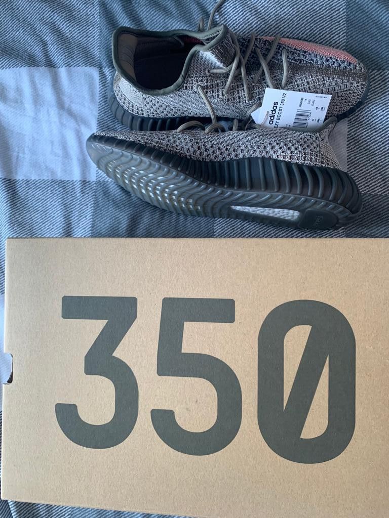 Adidas × Kanye West Yeezy Ash Stone 350 Boost V2 Size US 11.5 / EU 44-45 - 1 Thumbnail