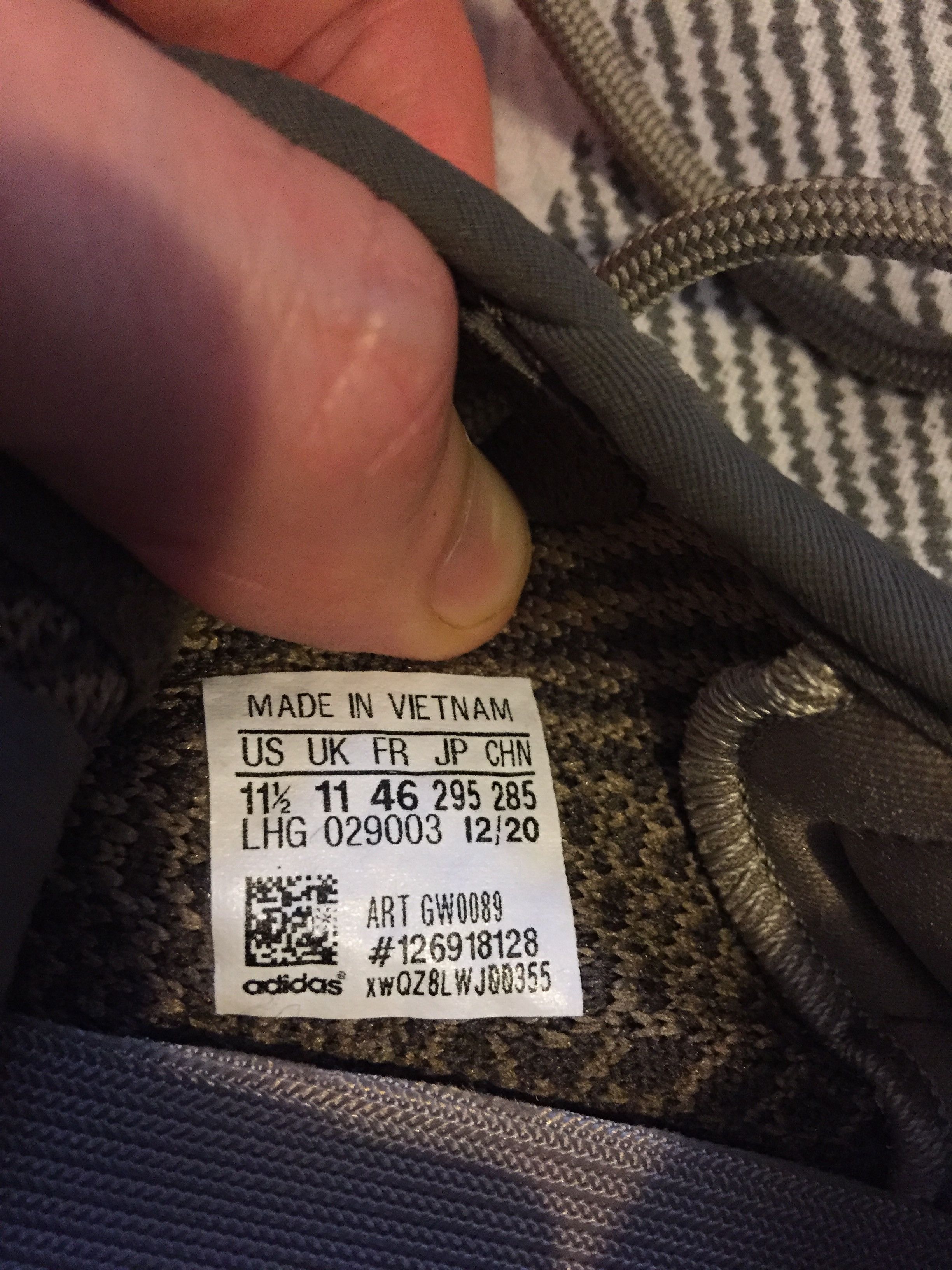 Adidas × Kanye West Yeezy Ash Stone 350 Boost V2 Size US 11.5 / EU 44-45 - 4 Thumbnail