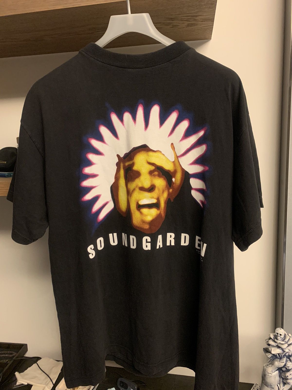 Vintage 90s Soundgarden - Black Hole Sun vintage tee | Grailed