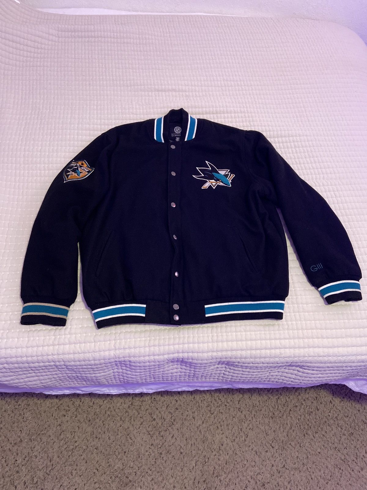Other San Jose sharks bomber Size US XL / EU 56 / 4 - 1 Thumbnail