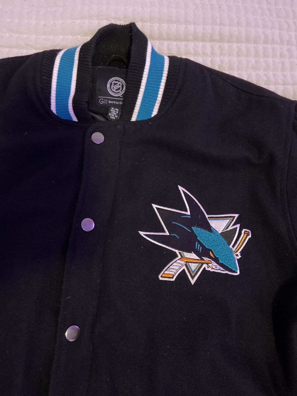 Other San Jose sharks bomber Size US XL / EU 56 / 4 - 2 Thumbnail