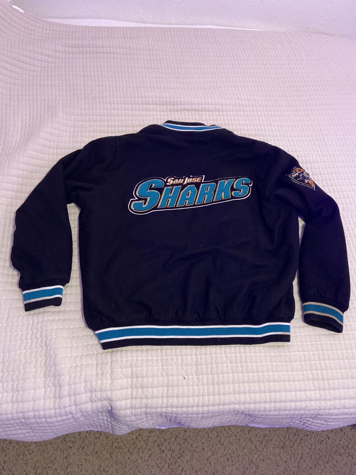 Other San Jose sharks bomber Size US XL / EU 56 / 4 - 3 Thumbnail