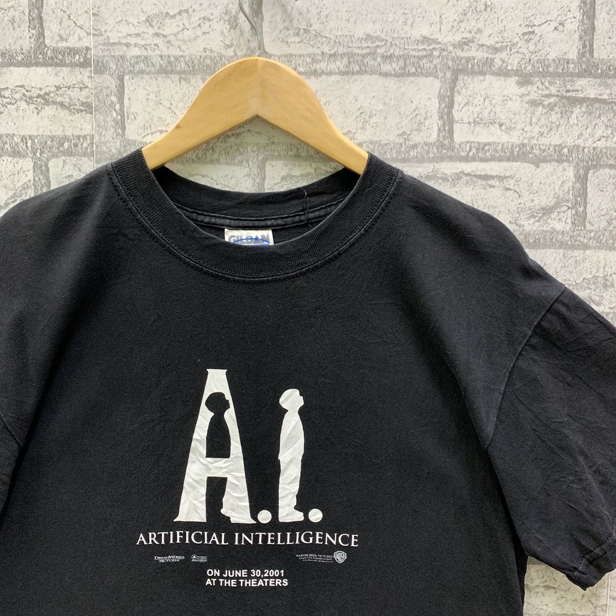 Vintage Vintage 2001 Artificial Intelligence A.I Movie Sci Fiction Size US M / EU 48-50 / 2 - 3 Thumbnail