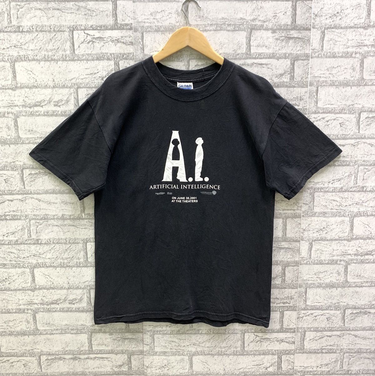 Vintage Vintage 2001 Artificial Intelligence A.I Movie Sci Fiction Size US M / EU 48-50 / 2 - 1 Thumbnail