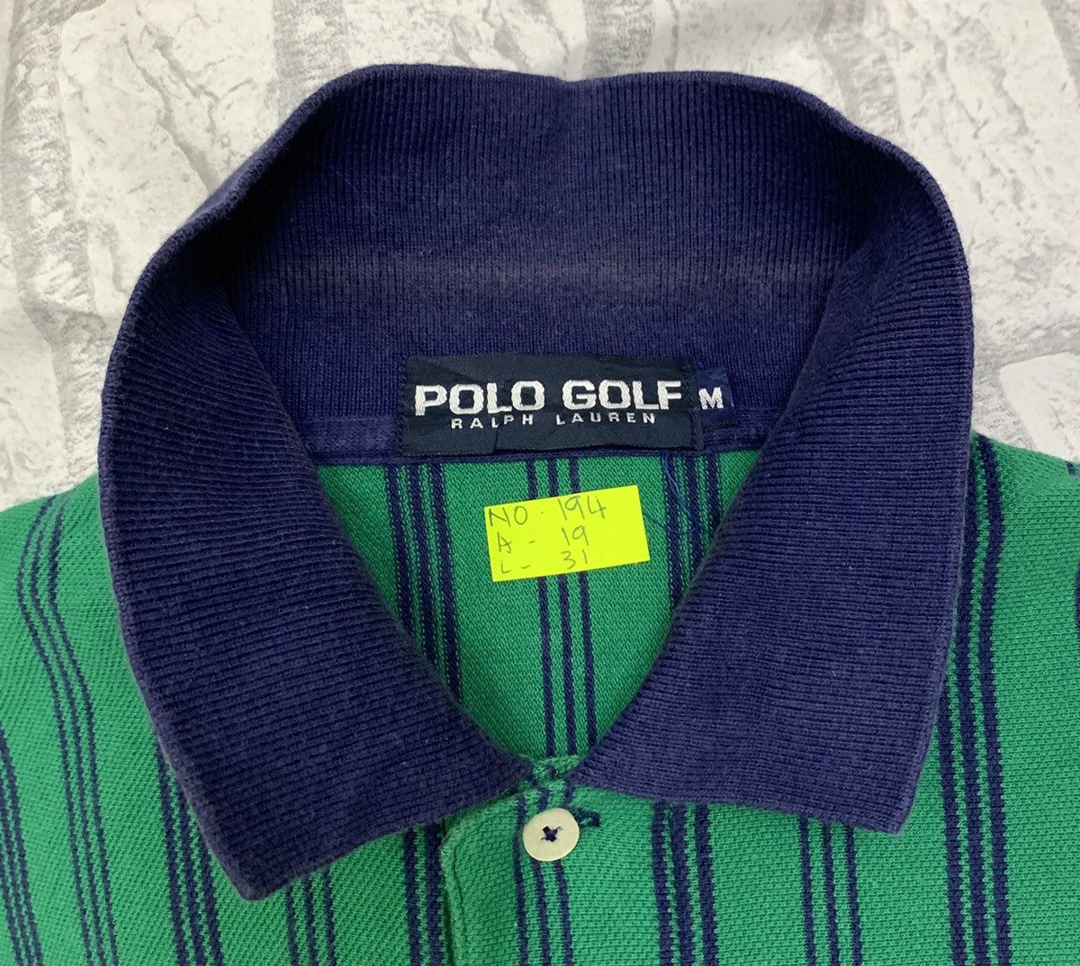 Ralph Lauren Vintage Polo Golf Ralph Lauren Polo Shirt Striped Size US M / EU 48-50 / 2 - 5 Thumbnail