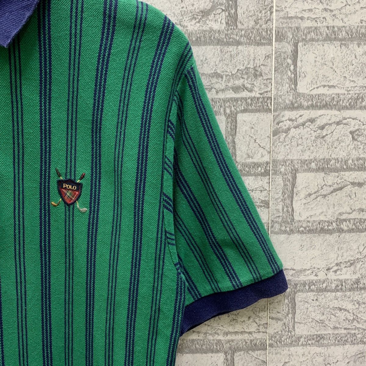 Ralph Lauren Vintage Polo Golf Ralph Lauren Polo Shirt Striped Size US M / EU 48-50 / 2 - 4 Thumbnail