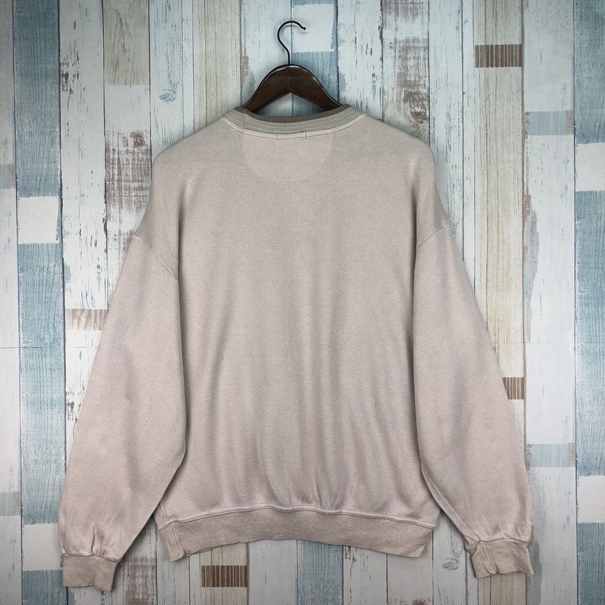 Lyle & Scott × Vintage Vintage Lyle & Scott Embroidery Logo Sweatshirt Size US L / EU 52-54 / 3 - 2 Thumbnail