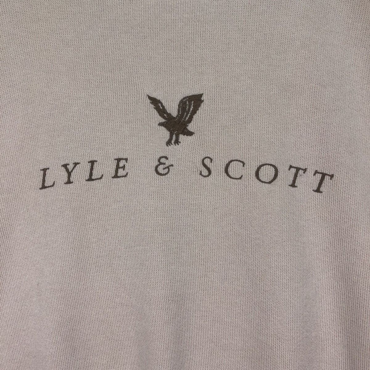 Lyle & Scott × Vintage Vintage Lyle & Scott Embroidery Logo Sweatshirt Size US L / EU 52-54 / 3 - 4 Thumbnail