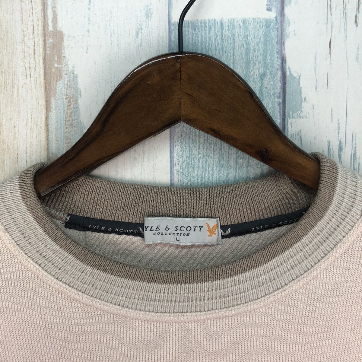 Lyle & Scott × Vintage Vintage Lyle & Scott Embroidery Logo Sweatshirt Size US L / EU 52-54 / 3 - 5 Thumbnail