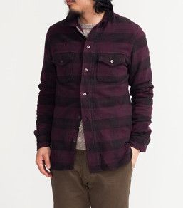 Wings + Horns Tartan Flannel Shirt Zip Size US M / EU 48-50 / 2 - 1 Thumbnail