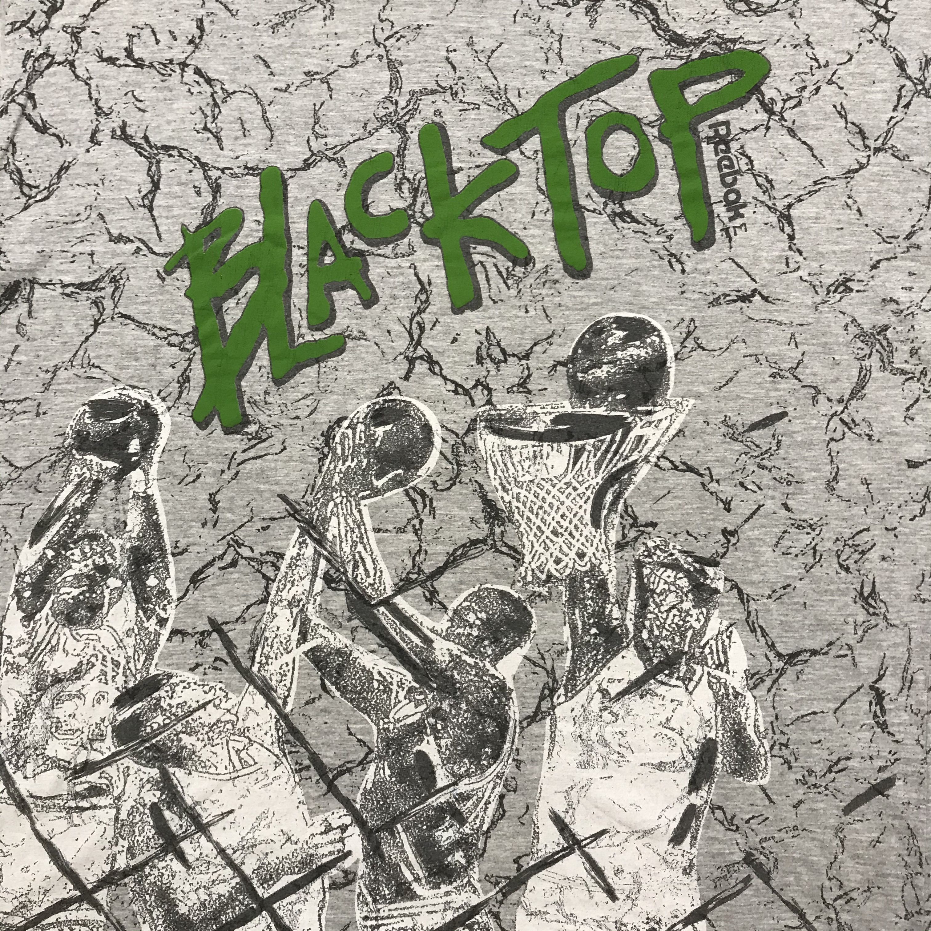 Reebok REEBOK BlackTop Vintage T-Shirt Tee NBA Basketball 90s Size US XL / EU 56 / 4 - 4 Thumbnail