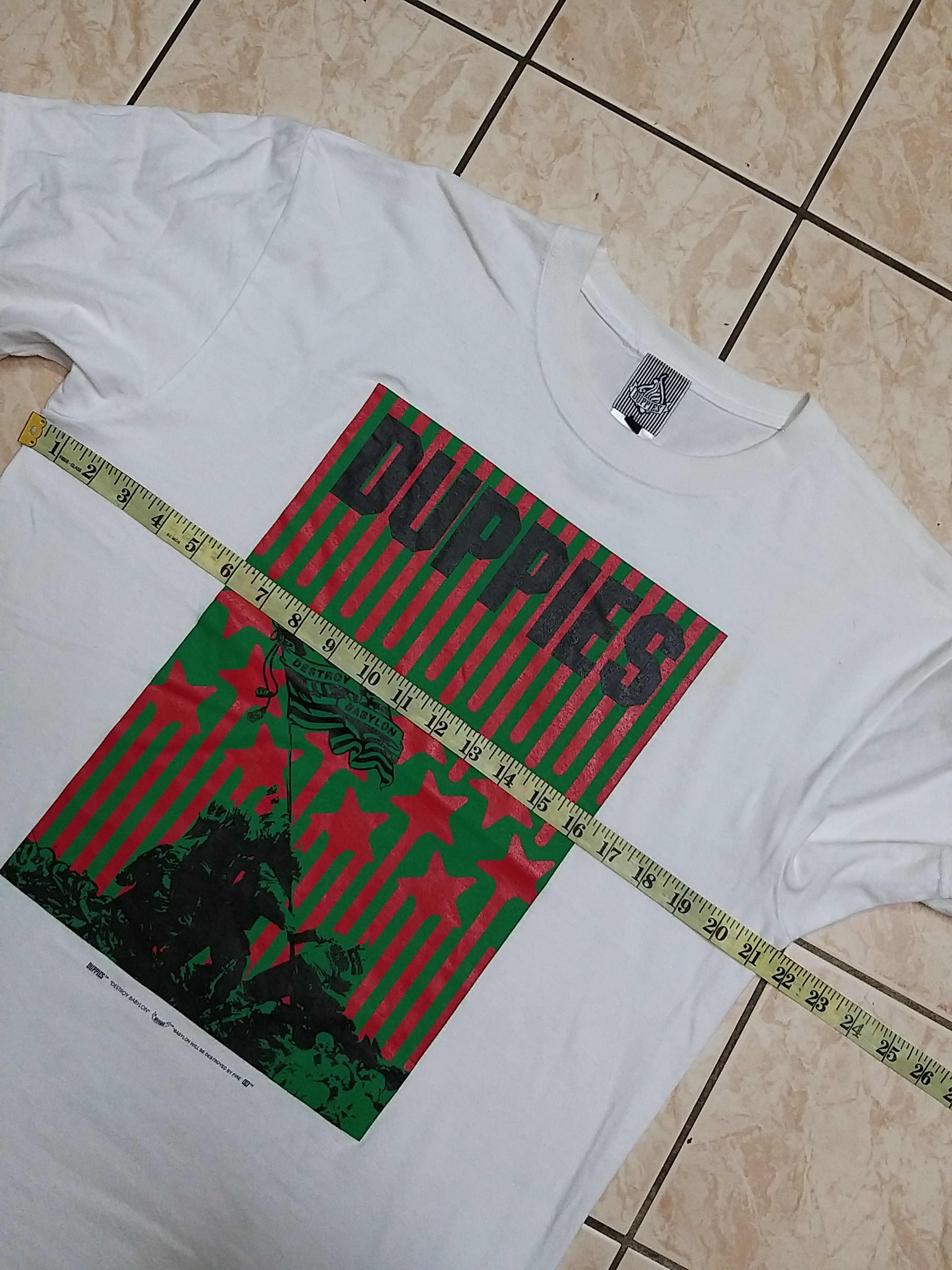 Japanese Brand JAPANESE BRAND DUPPIES DESTROY BABYLON T SHIRT Size US L / EU 52-54 / 3 - 7 Thumbnail