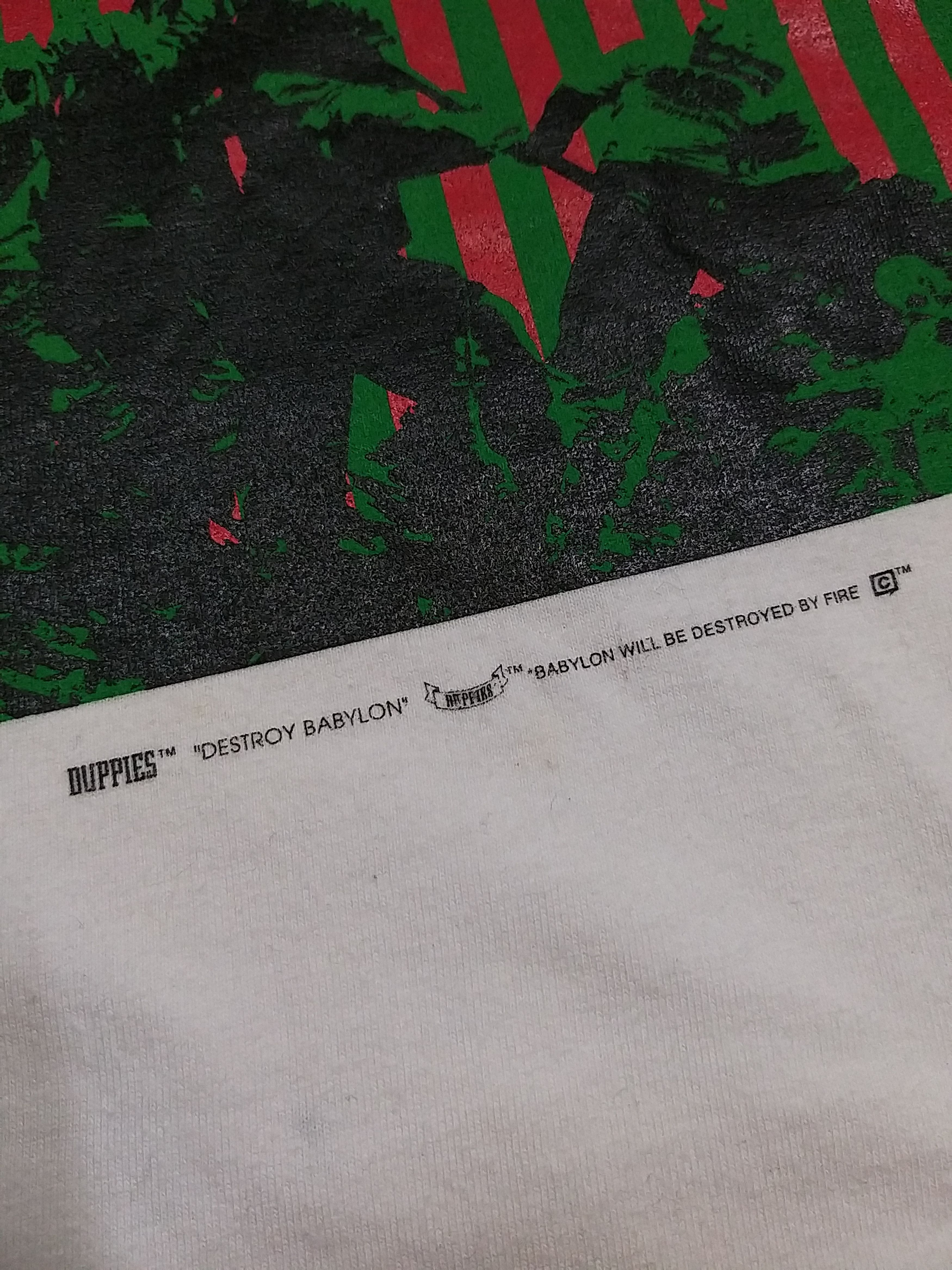 Japanese Brand JAPANESE BRAND DUPPIES DESTROY BABYLON T SHIRT Size US L / EU 52-54 / 3 - 6 Thumbnail