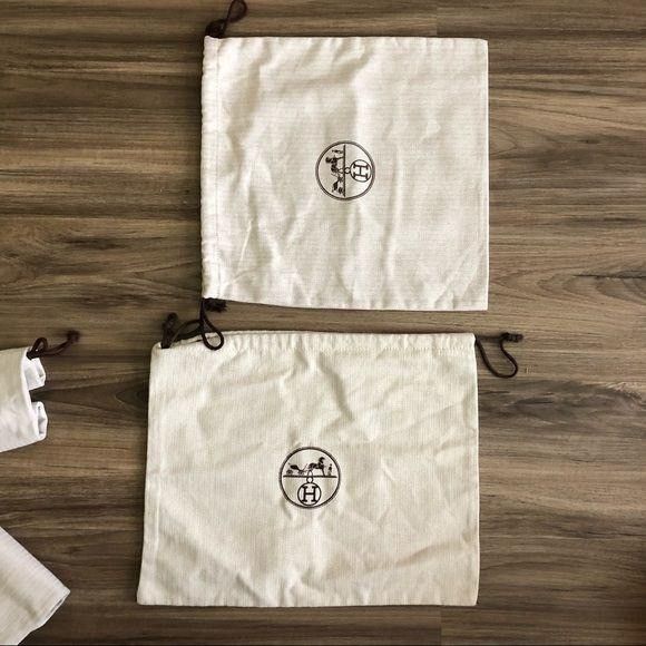 Hermes Hermes Toiletry Travel Bag Set of 5 Logo Canvas Size ONE SIZE - 6 Thumbnail