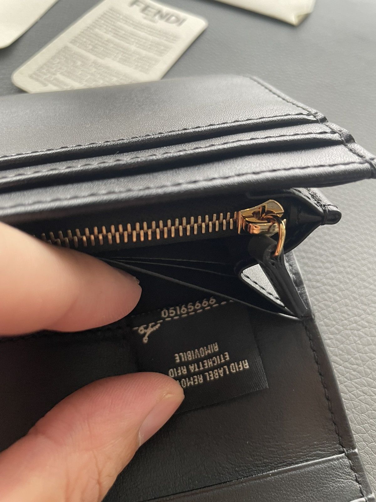 Fendi SoldOut Limited Edition Iconic Monster Leather Wallet Unisex Size ONE SIZE - 15 Thumbnail