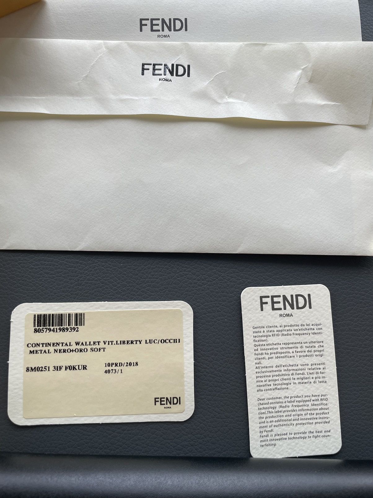 Fendi SoldOut Limited Edition Iconic Monster Leather Wallet Unisex Size ONE SIZE - 10 Thumbnail