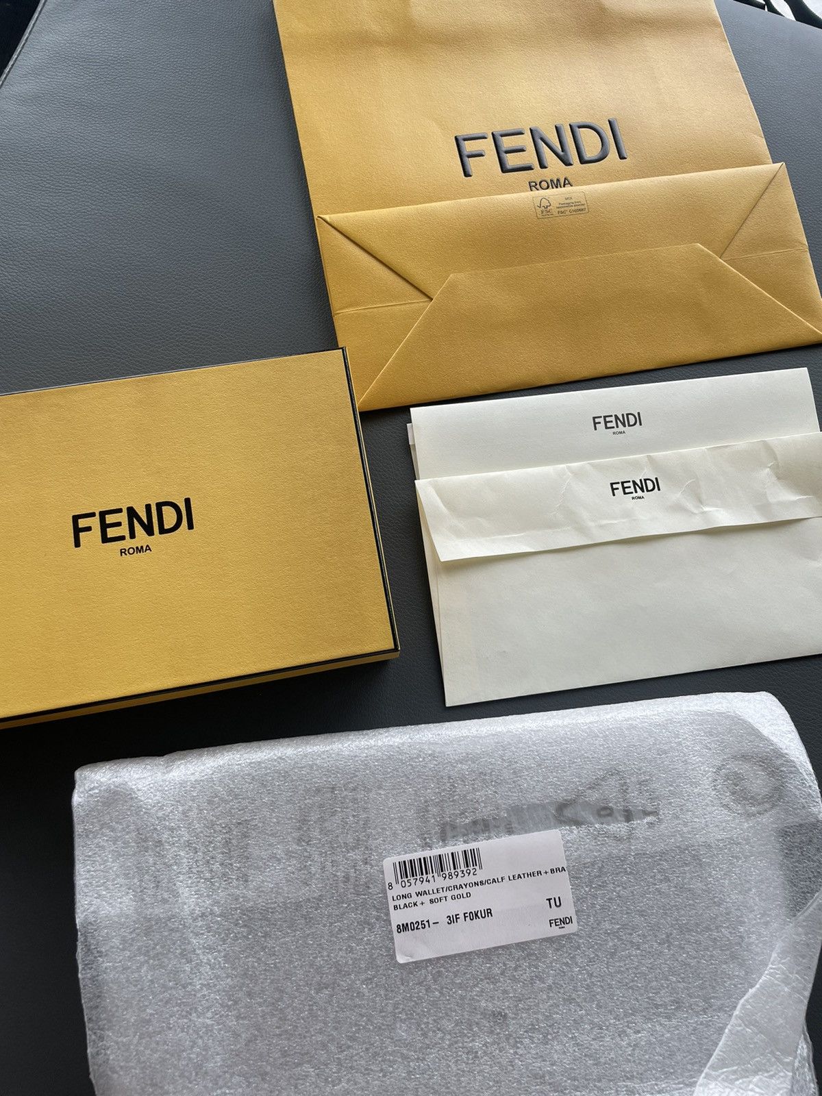 Fendi SoldOut Limited Edition Iconic Monster Leather Wallet Unisex Size ONE SIZE - 8 Thumbnail