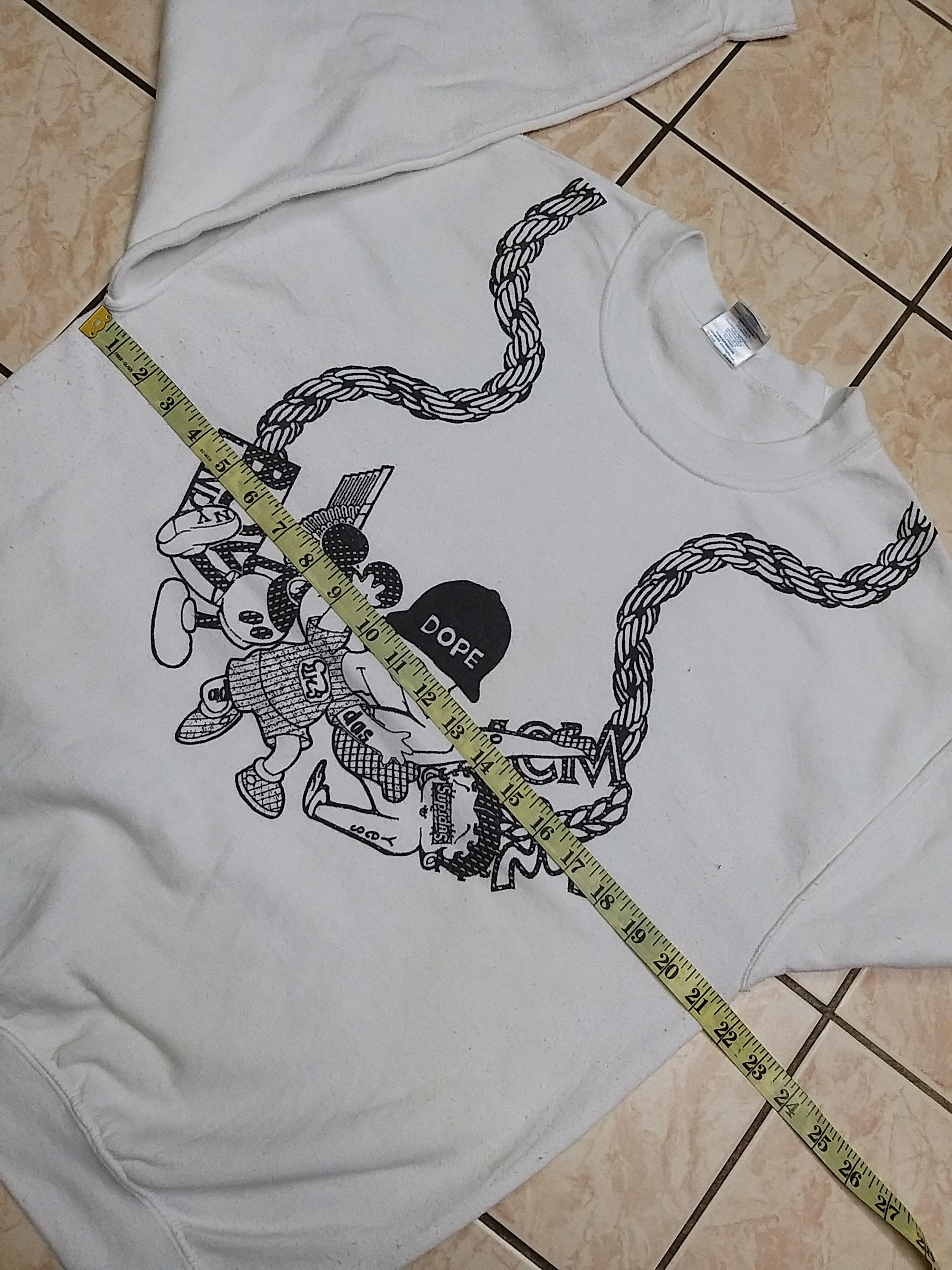 Japanese Brand MICKEY SIMPSON BETTY BOOP MCM BOY LONDON PARODY SWEATSHIRT Size US M / EU 48-50 / 2 - 7 Thumbnail