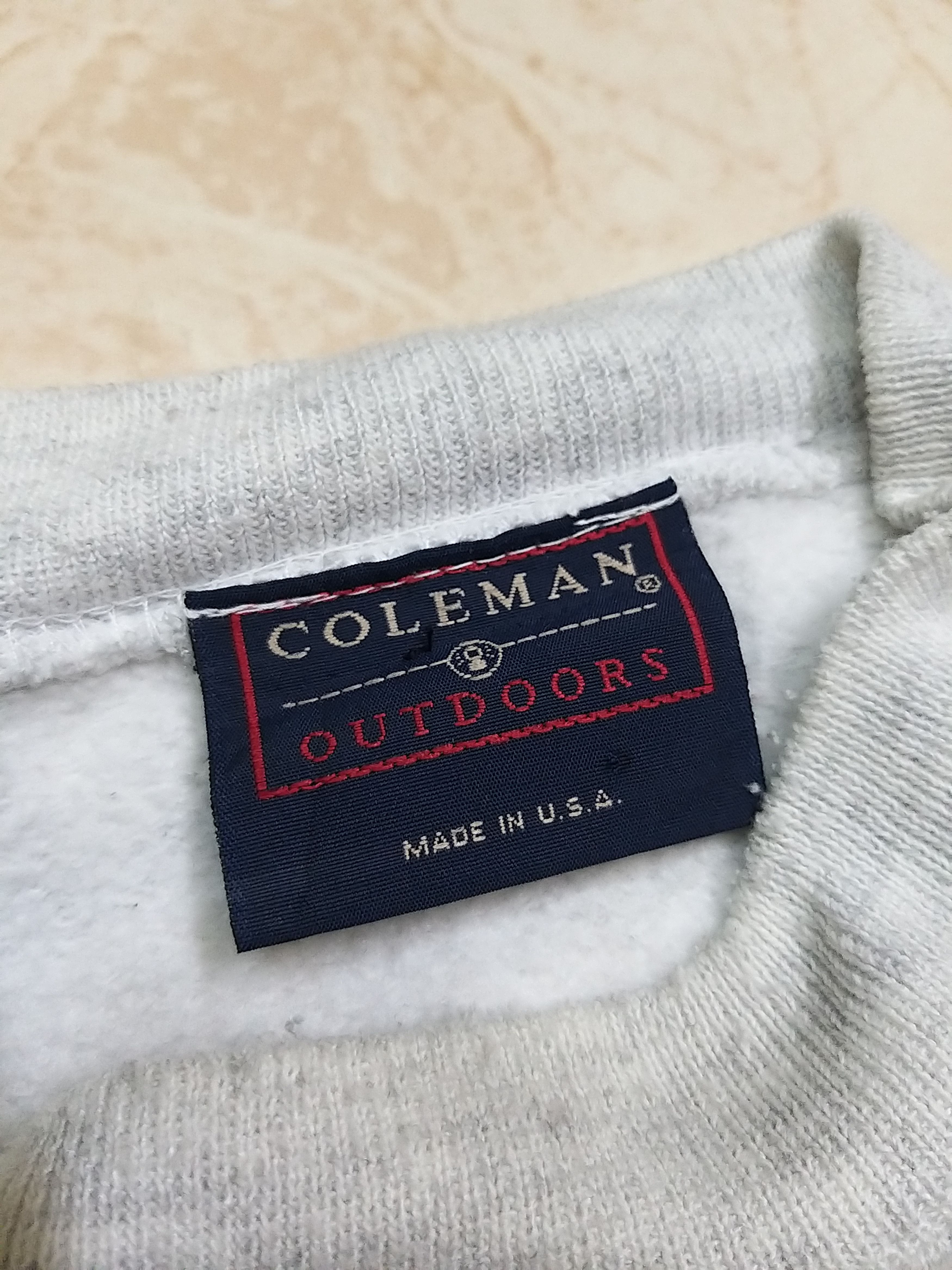 Coleman VINTAGE 90'S COLEMAN OUTDOORS PULLOVER SWEATSHIRT Size US M / EU 48-50 / 2 - 8 Thumbnail