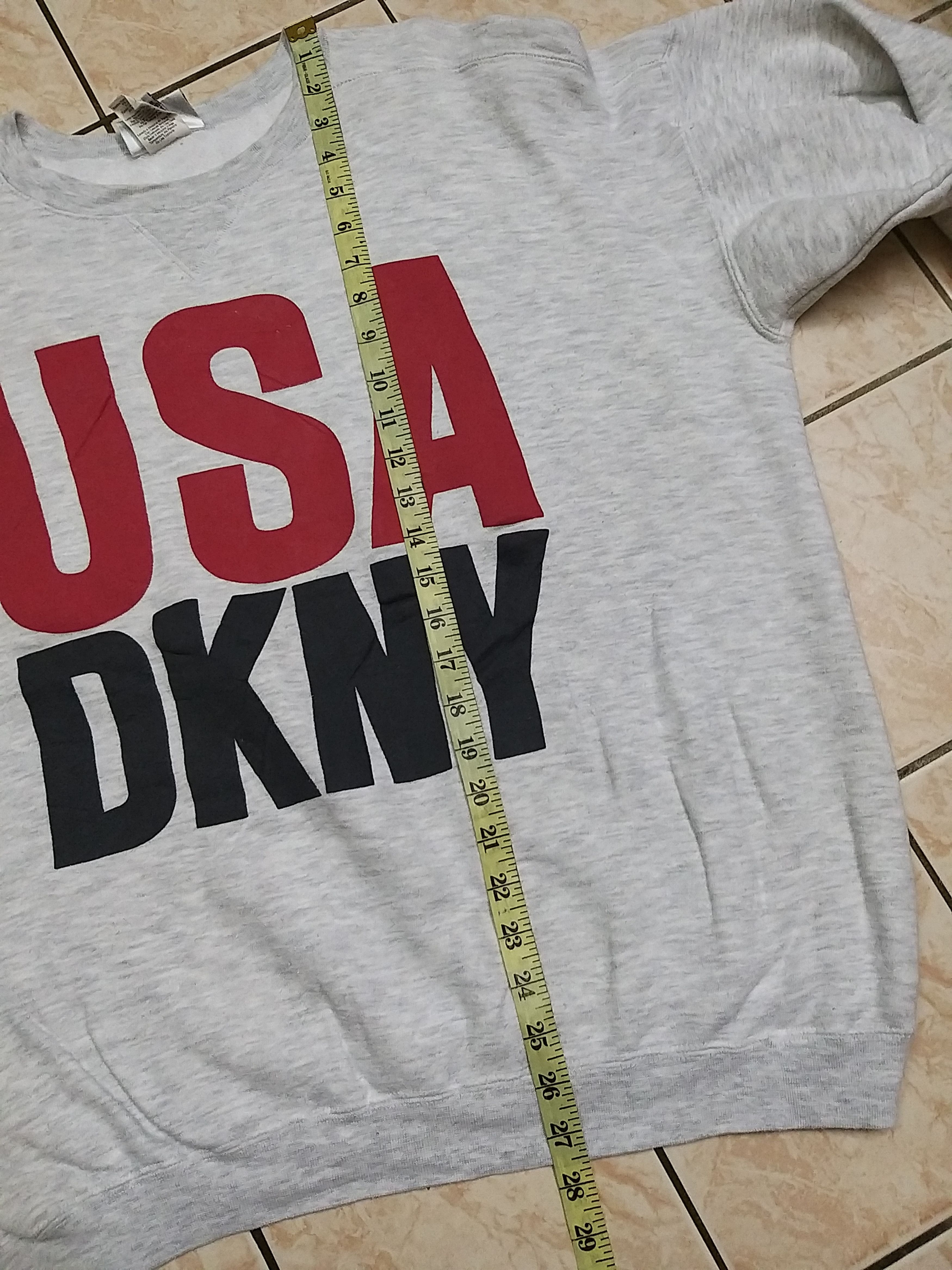 DKNY VINTAGE DKNY USA DONNA KARAN NEW YORK PULLOVER SWEATSHIRT Size US XXL / EU 58 / 5 - 6 Thumbnail