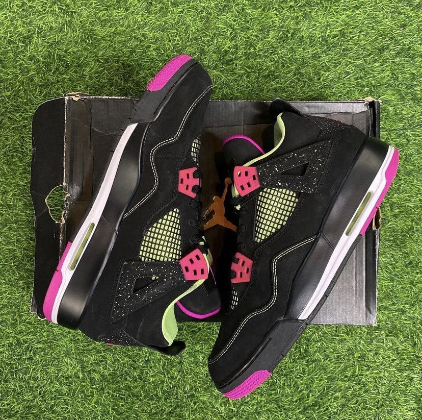 Jordan Brand Air Jordan 4 Retro 30th GG Fuchsia 2015 Size US 8 / EU 41 - 1 Thumbnail