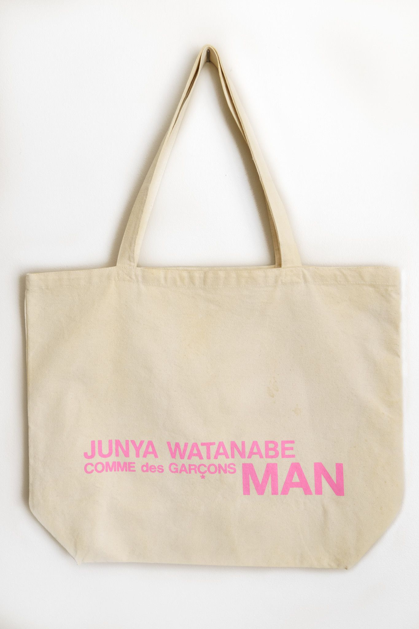 Junya Watanabe MAN PINK Tote Bag