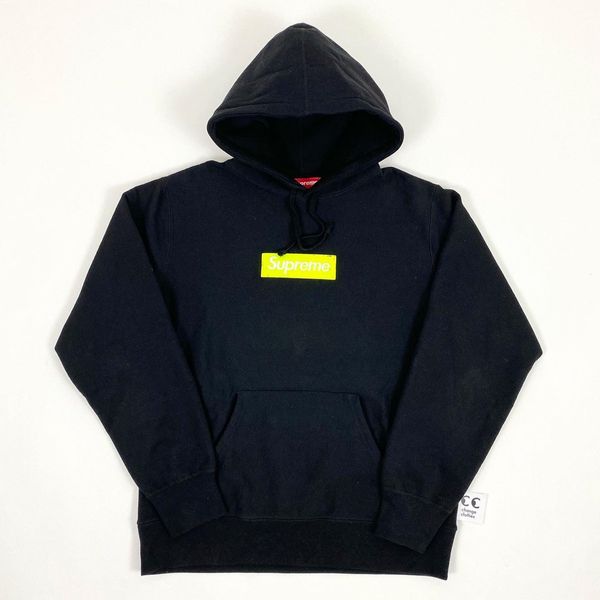 Supreme box logo hoodie on sale neon