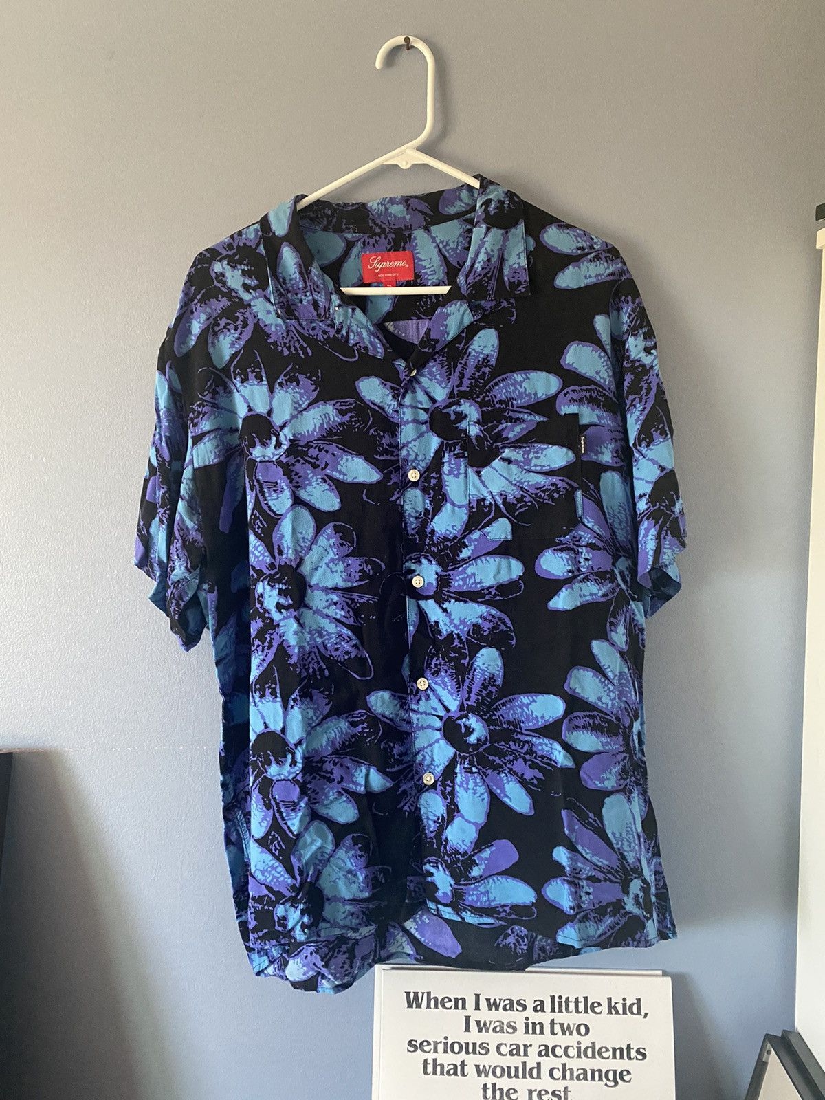 Supreme Supreme Daisy Rayon Shirt SS17 | Grailed
