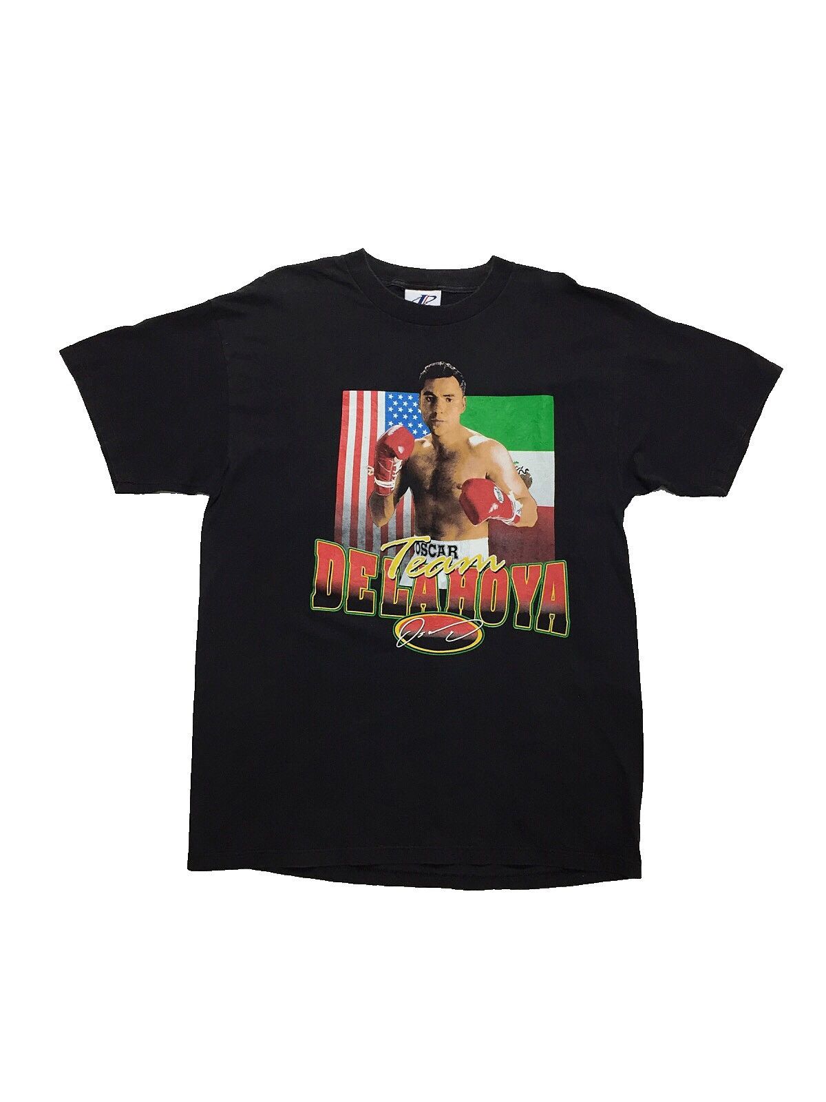 Rap Tees Vintage Oscar De La Hoya Boxing Team Rap Tees Size US XL / EU 56 / 4 - 1 Thumbnail
