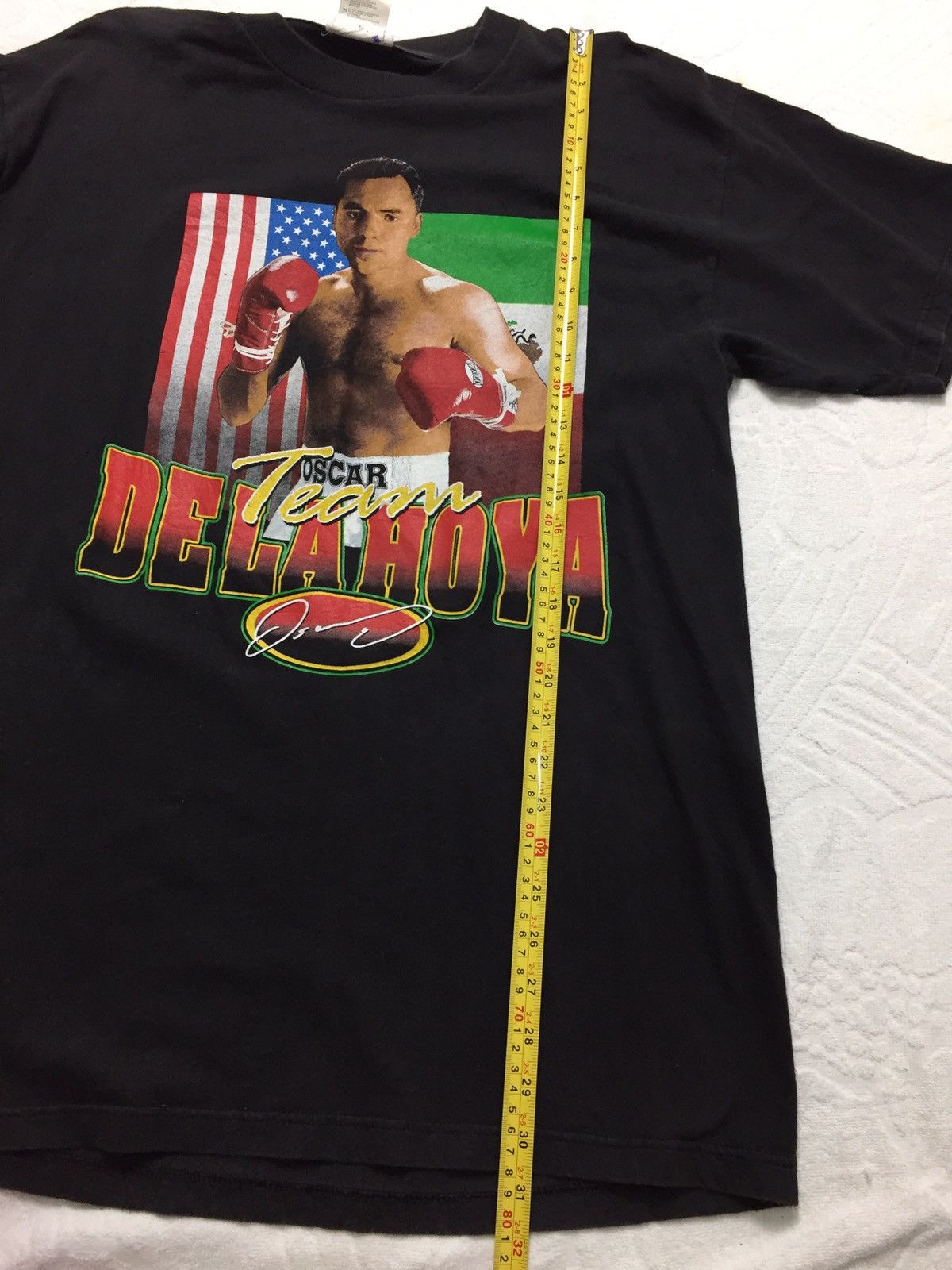 Rap Tees Vintage Oscar De La Hoya Boxing Team Rap Tees Size US XL / EU 56 / 4 - 7 Thumbnail