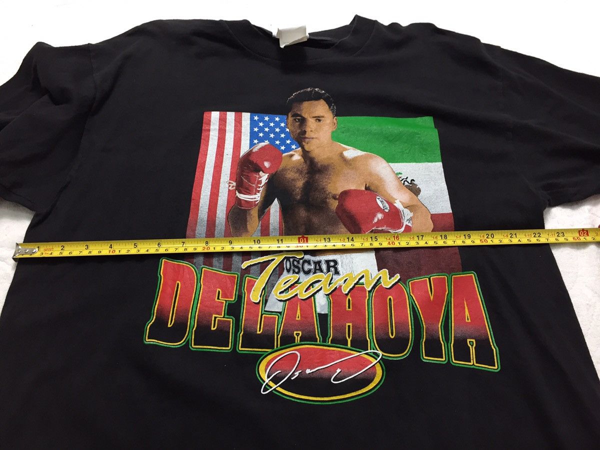 Rap Tees Vintage Oscar De La Hoya Boxing Team Rap Tees Size US XL / EU 56 / 4 - 6 Thumbnail