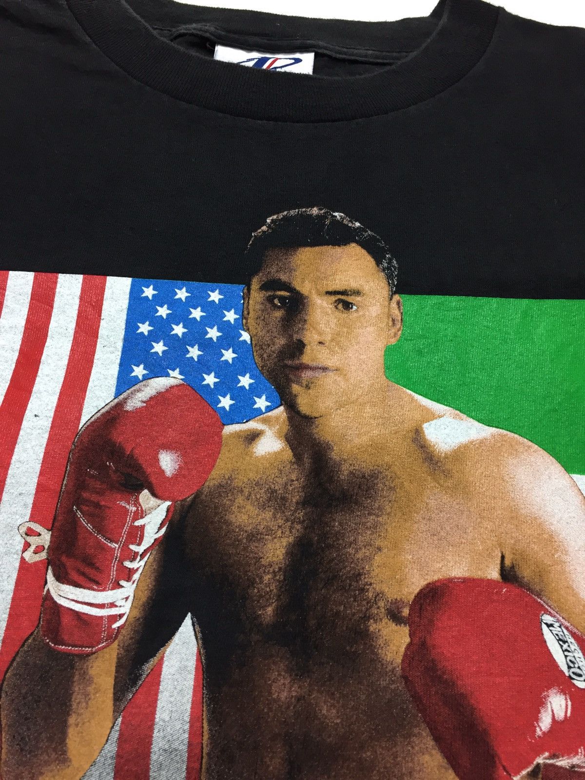 Rap Tees Vintage Oscar De La Hoya Boxing Team Rap Tees Size US XL / EU 56 / 4 - 3 Thumbnail