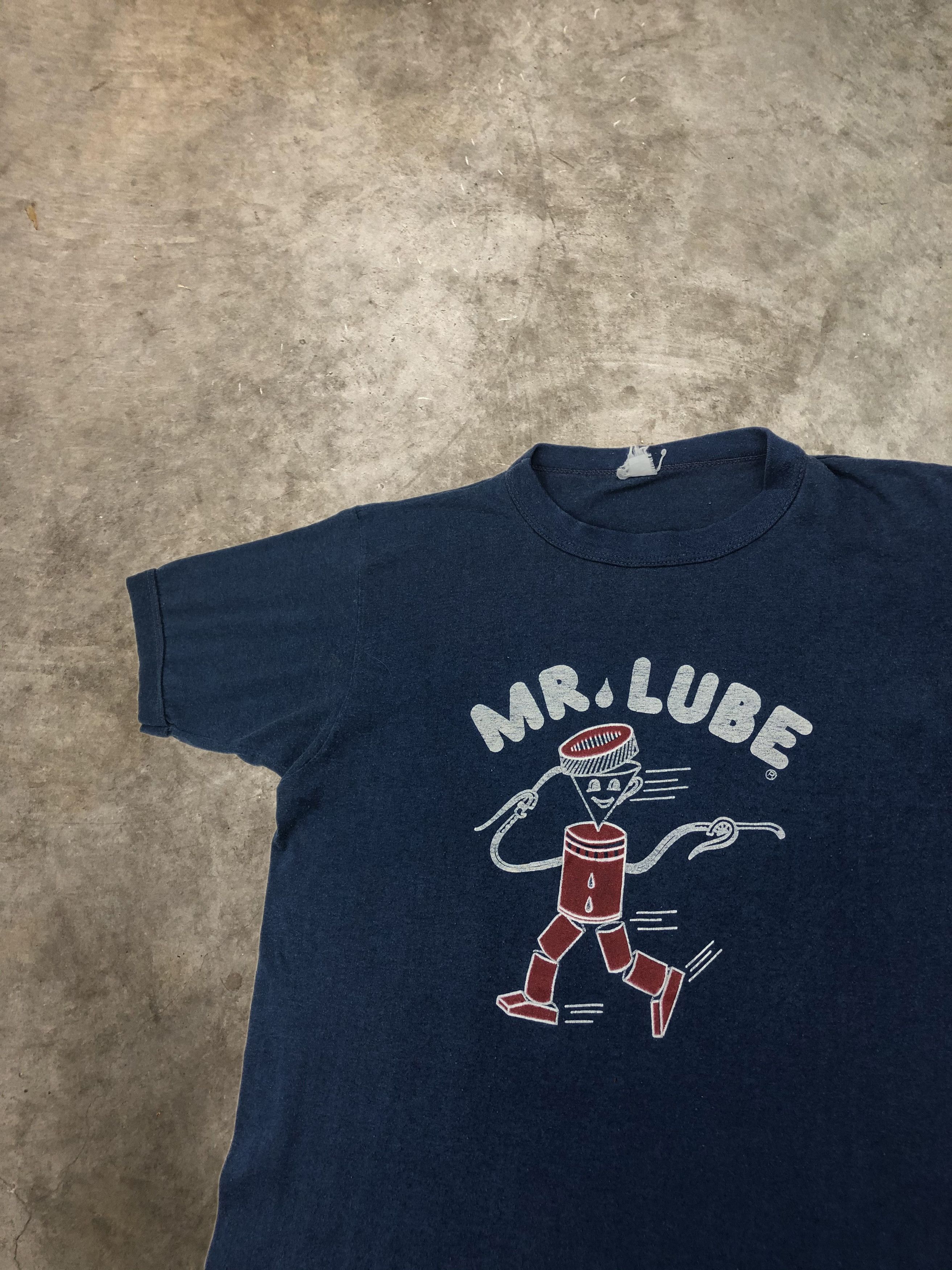 Vintage Mr. Lube T-shirt Car Promo Tee Automotive Canada M