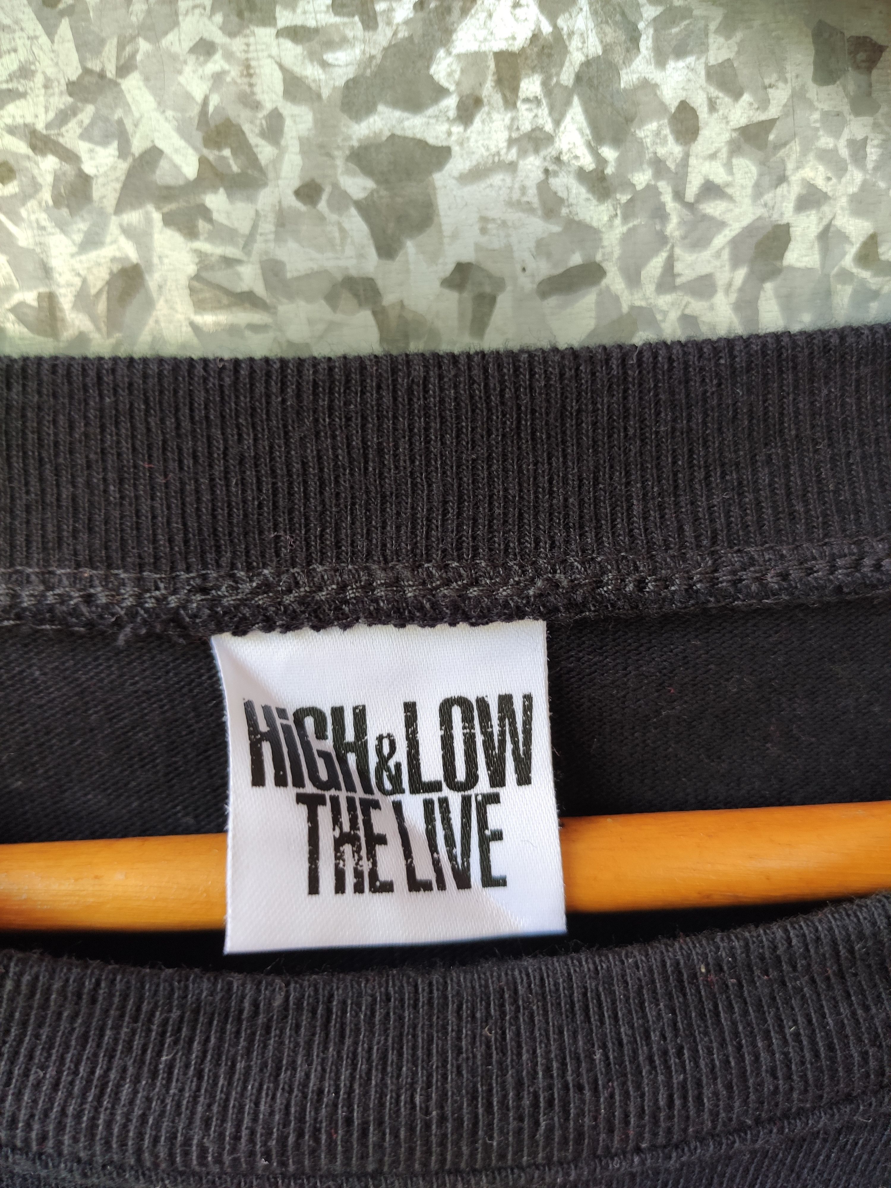 Band Tees High & Low The Live t shirt Size US L / EU 52-54 / 3 - 5 Thumbnail