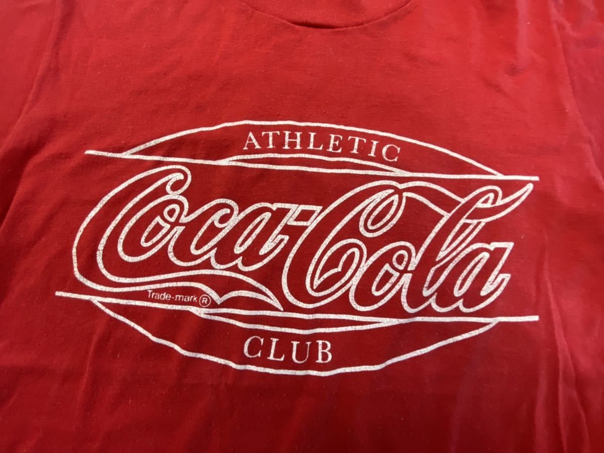 Coca Cola × Vintage VTG 70s 80s Coca Cola Club Velva Sheen 5050 Yellow Tag Size US S / EU 44-46 / 1 - 2 Thumbnail