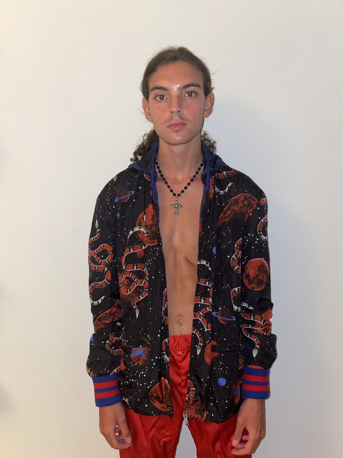 Gucci Space Snake Jacket Grailed